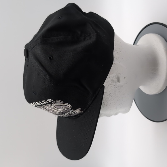 Starter| NWT Vintage NFL Black Los Angeles Raiders Sports Cap Snap Back - Picture 5 of 14